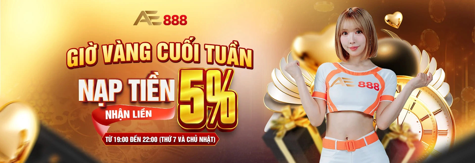 Banner thông tin thương hiệu AE888 số 1