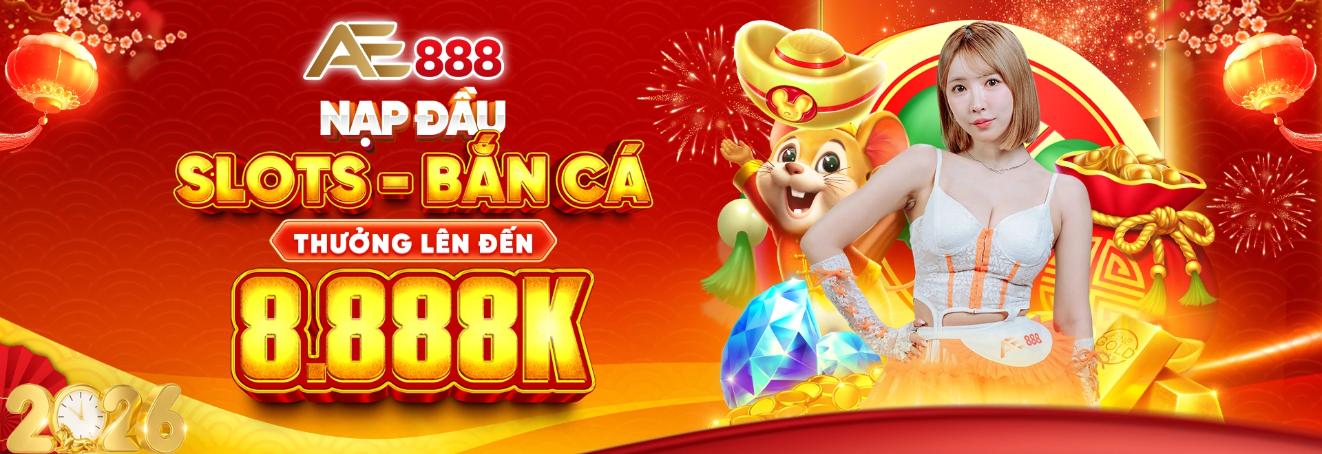 Banner thông tin thương hiệu AE888 số 2